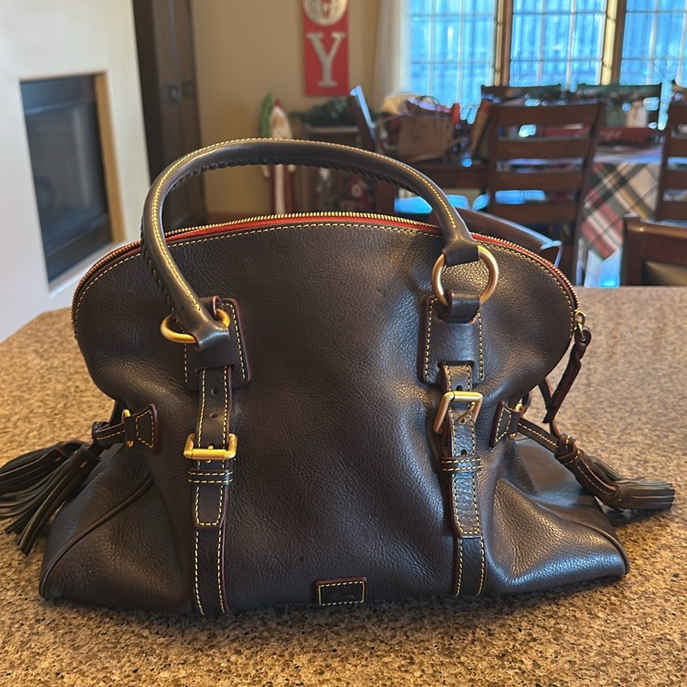 Dooney and Bourke large leather satchel